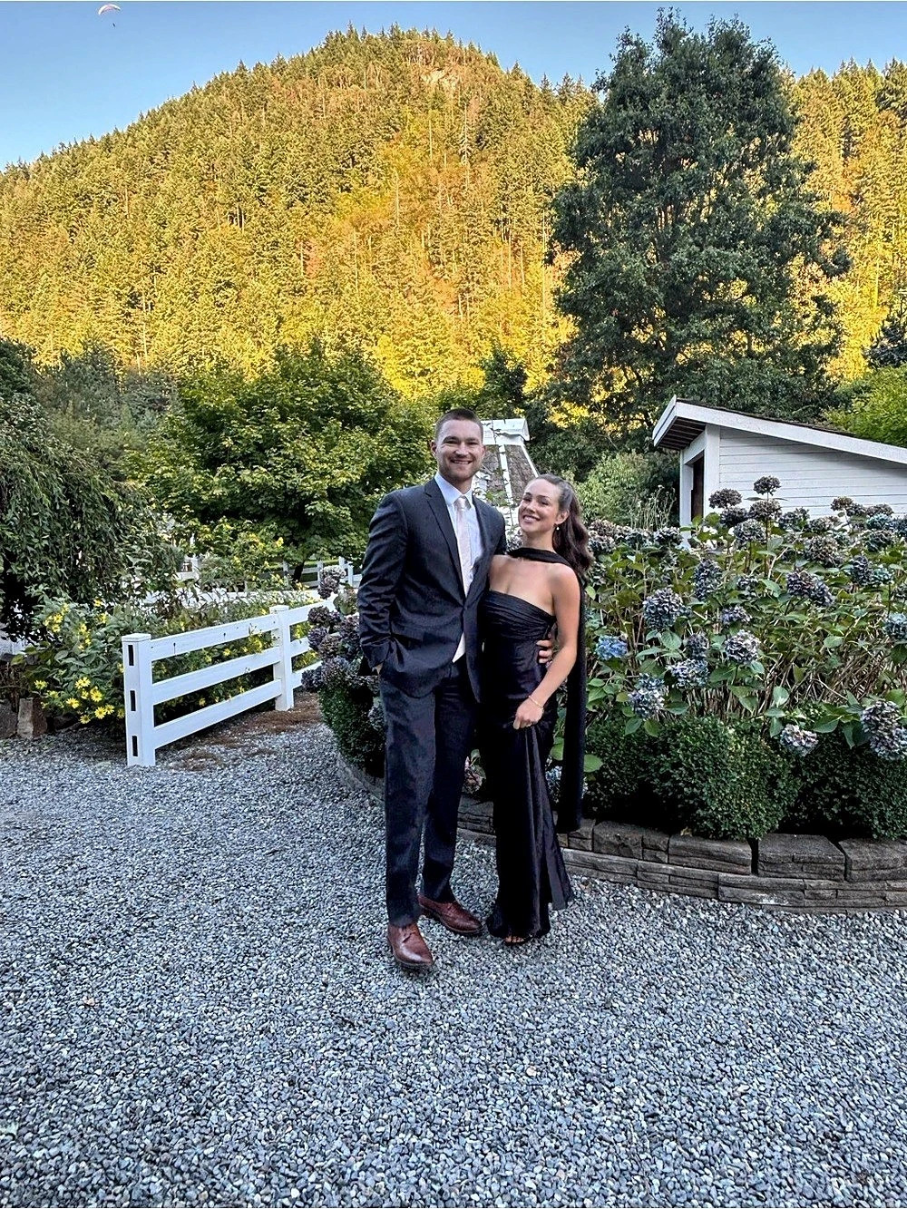 Azazie Saylor Black Maxi Dress